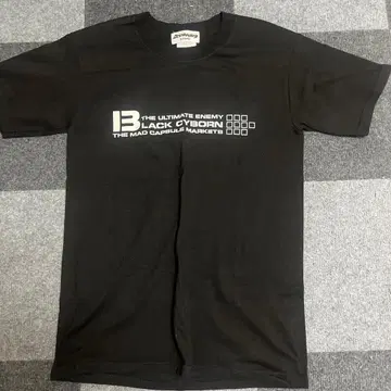 MAD CAPSULE MARKETS 블랙 사이보그 티셔츠 S 사이즈