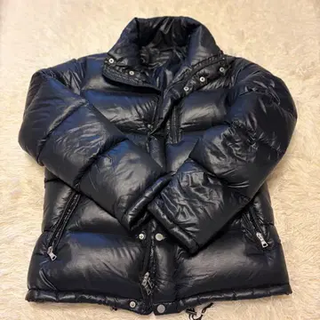 유나이티드 애로우즈 블랙 다운 자켓 퍼텍스