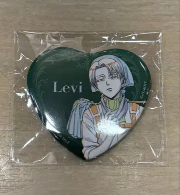 진격의 거인 리바이 한정판 혜택 하트형 캔뱃지 WIT STUDIO 격동