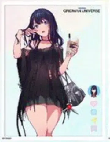 그리드맨 유니버스 하라주쿠 컬처 POPUP 아크릴 플레이트 타카라다 릿카