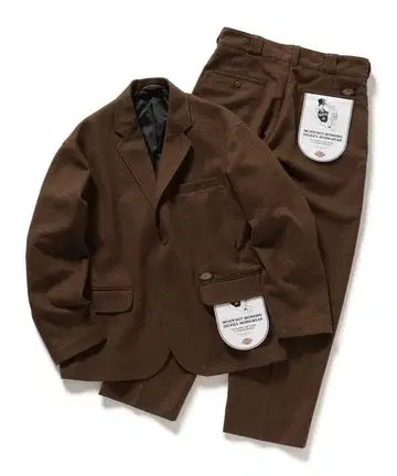 Dickies x TRIPSTER / SUIT 25FW BROWN L