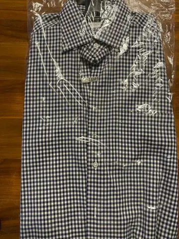 새상품급 GREEN LABEL RELAXING 체크 무늬 셔츠 S 사이즈