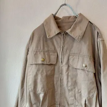 50s 빈티지 호주군 아이크 자켓 카키 베이지