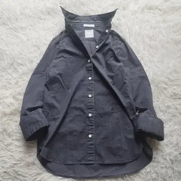 새상품급 매디슨 블루 마담 워시드 아웃 셔츠 긴팔 네이비 01