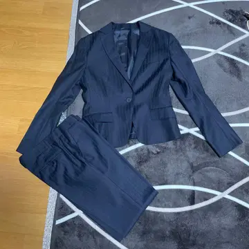 더 수트 컴퍼니 네이비 수트 셋업