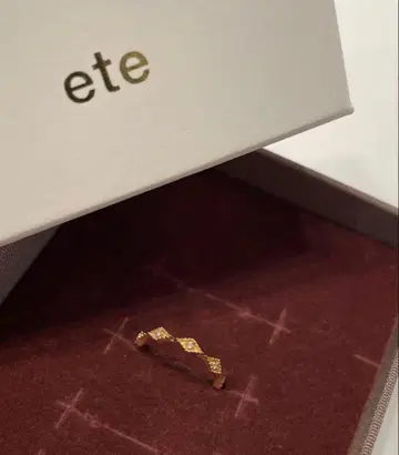 ete 핑키링 K10 다이아몬드 0.02 캐럿 3호