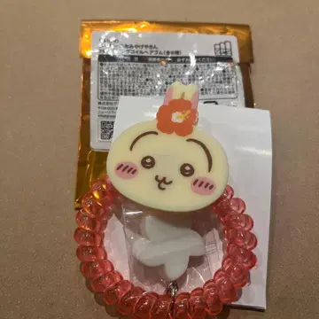 치이카와 (먼작귀) 시사 기념품 가게 트레이딩 코일 머리끈 토끼