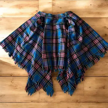 타탄 체크 스커트