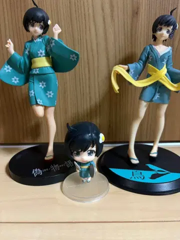 바케모노가타리 아라라기 히타기 피규어 세트