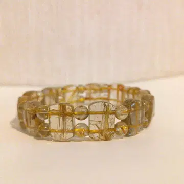 루틸 쿼츠 (금침 수정) 팔찌 금전운 파워스톤