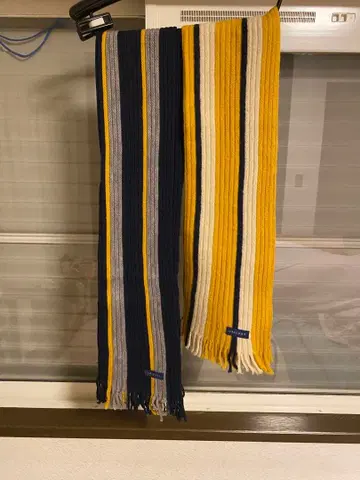 CRICKET 스트라이프 니트 머플러