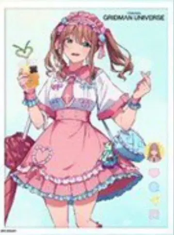 그리드맨 유니버스 하라주쿠 컬처 POPUP 아크릴 플레이트 미나미 유메