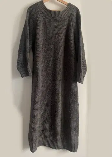 SLOBE IENA 그레이 니트 원피스