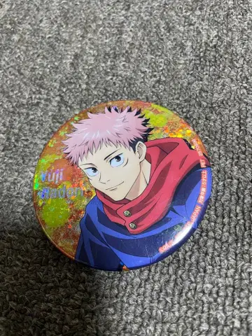 주술회전 홀로그램 캔뱃지 이타도리 유우지