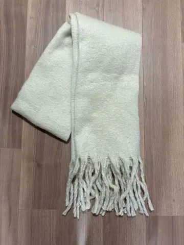 FREAK'S STORE 아이보리 롱 볼륨 머플러