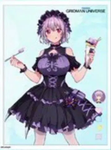 그리드맨 유니버스 하라주쿠 컬처 아크릴 플레이트 신조 아카네