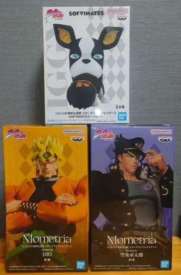 죠죠의 기묘한 모험 DIO 쿠죠 죠타로 이기 피규어 세트