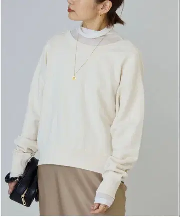 IENA 피그먼트 맨투맨 풀오버