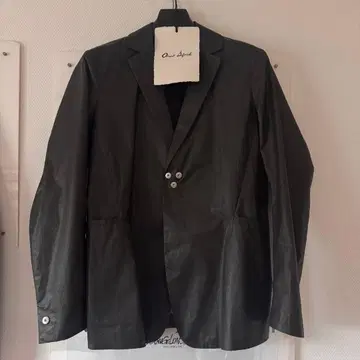 omar afridi COATED TRES JACKET 24ss