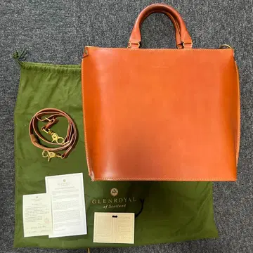 글렌로얄 브라이들 가죽 투웨이 백