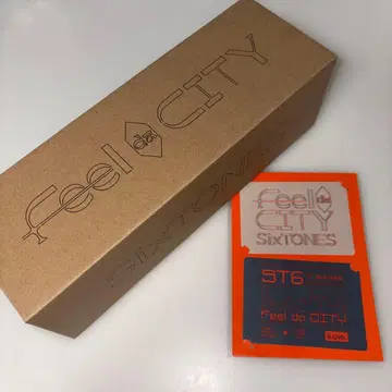 SixTONES Feel da CITY 응원봉 스티커