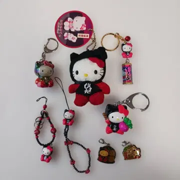 헬로키티 히다 키링 등 8세트