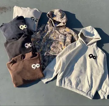 9090 리얼트리 후드티 M 사이즈