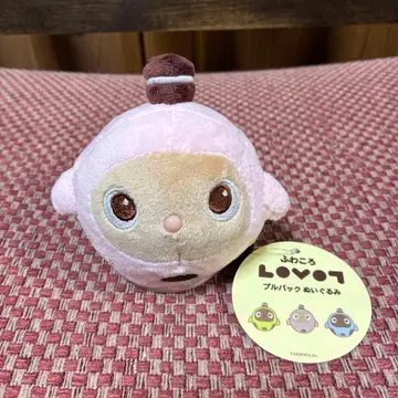 [ 풀백 봉제 인형 ] 후 와코로 LOVOT 핑크