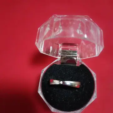 ete 다이아몬드 크로스 반지 플래티넘 13호