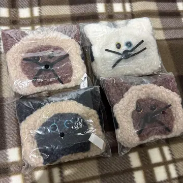 복슬복슬 고양이 파우치 2