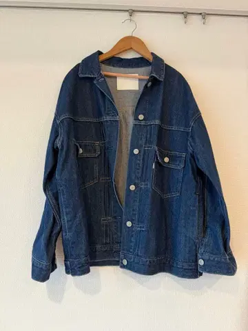 다크 블루 데님 자켓