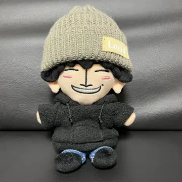 인형 옷 플리스 후드티 (블랙)