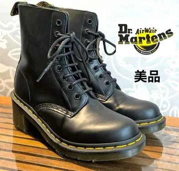 닥터마틴 클레멘시 8홀 힐 부츠 새상품급