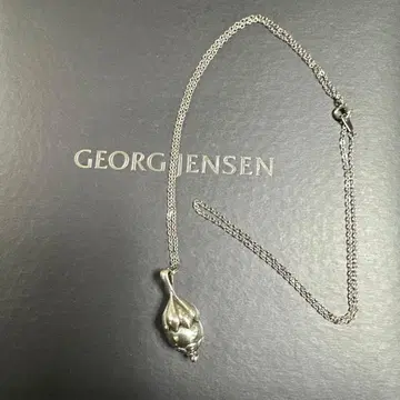 새상품급, GEORG JENSEN . 귀여운 라운드형 이어 펜던트 헤드