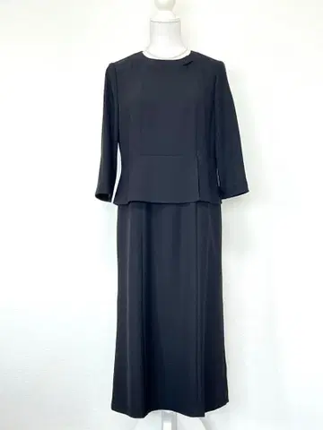 새상품 11호 도쿄 소와르 TOKYO SOIR/블랙 포멀 원피스