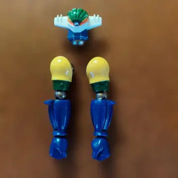 강철 지그 (1975년제) 타카라 부품 얼굴과 양 팔 부분
