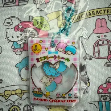 산리오 가챠가챠 바스락 프레이크 씰풍 참 키키라라