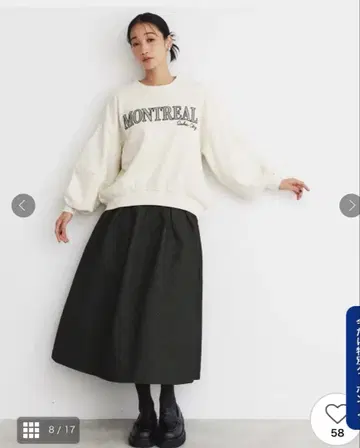 더 샵 TK 로고 맨투맨 L 사이즈