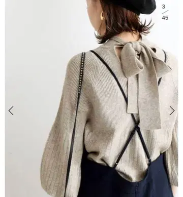 TORRAZZO DONNA 보타이 리브 니트 IENA