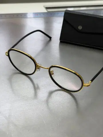 ayame FOCUS II 골드 블랙 안경