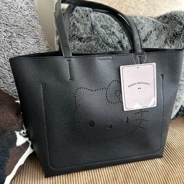 새상품 Sanrio 헬로키티 토트백 블랙