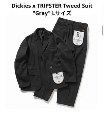 L Dickies TRIPSTER 트위드 수트 'Gray' 그레이