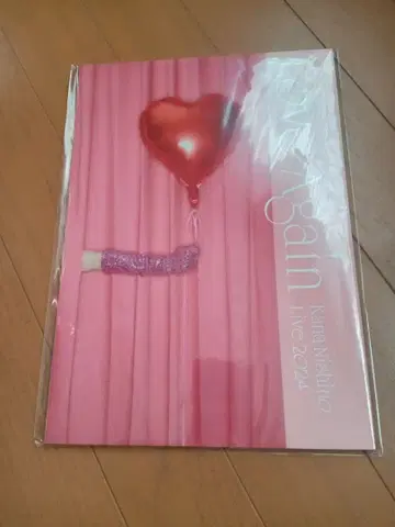 니시노 카나 Love Again 팜플렛