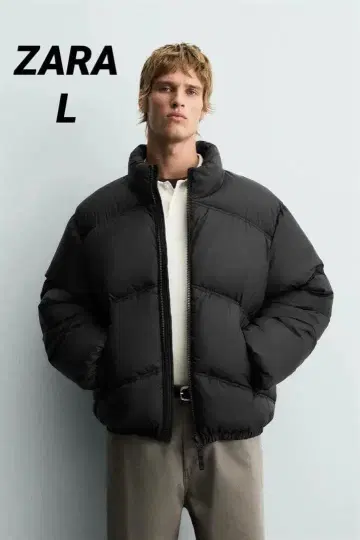 ZARA 자라 테크니컬 퍼프 자켓 L