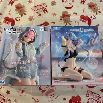 SEGA Yumemirize 피규어 세트 라무 소라카도 아오