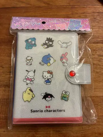 [ 새상품 미사용 ] 산리오 캐릭터즈 씰 바인더 씰북