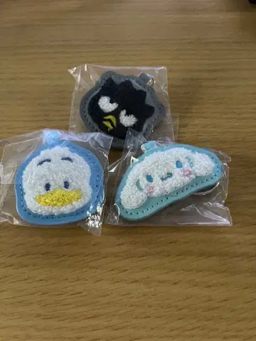 산리오 사가라 자수 키링