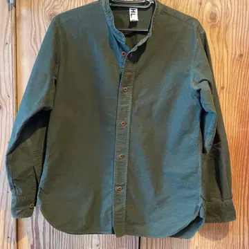 MHL. 올리브 긴팔 셔츠