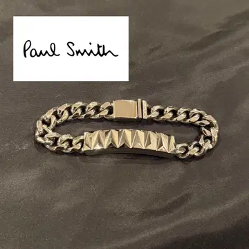 폴스미스 팔찌 미사용 새상품 스테인리스 paul smith
