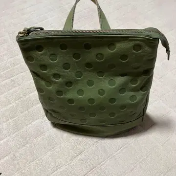 앙시그네 도트 무늬 백팩 눈에 띄는 흠집이나 얼룩 없음